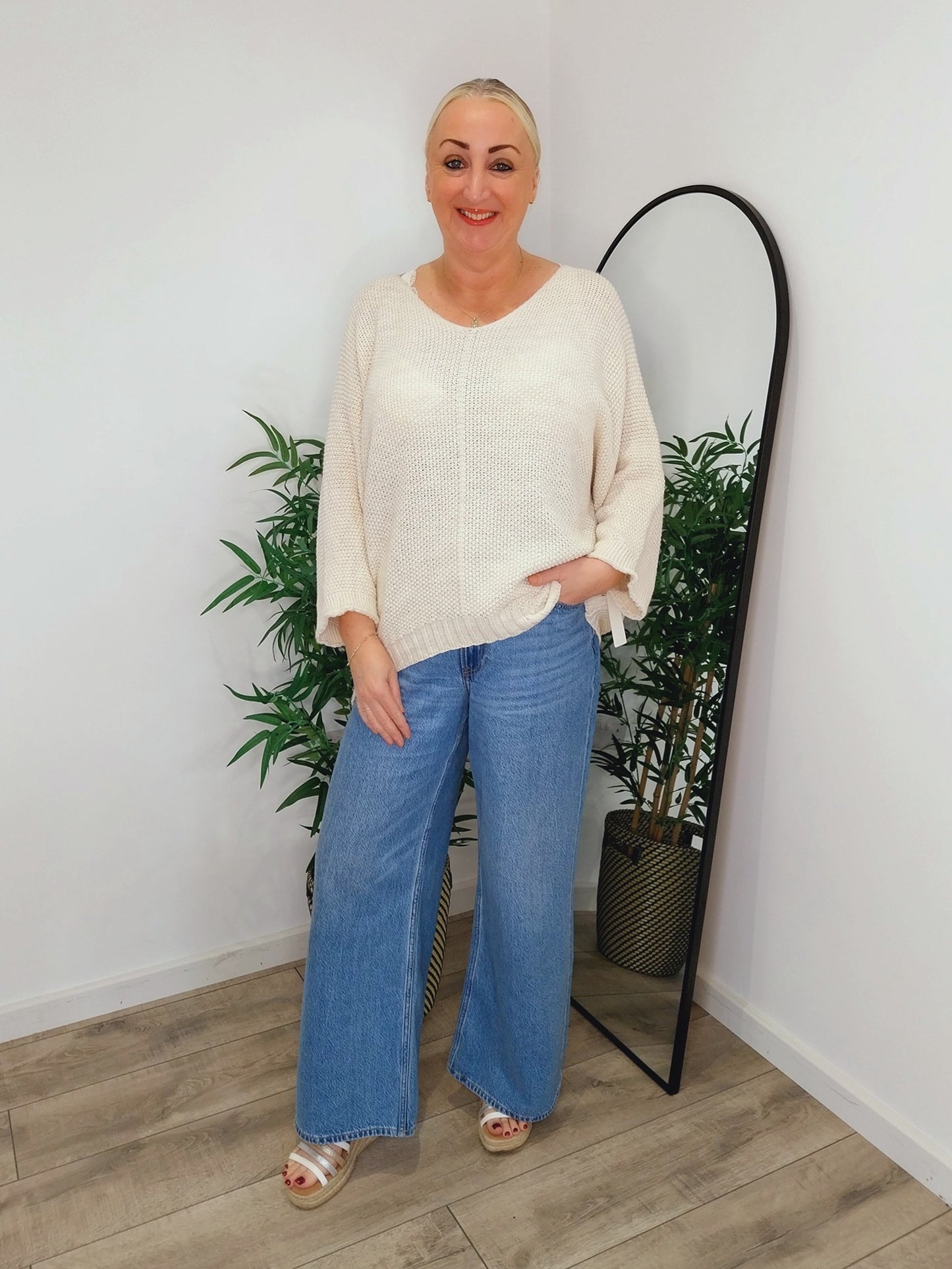 The Vesper Knit - Stone