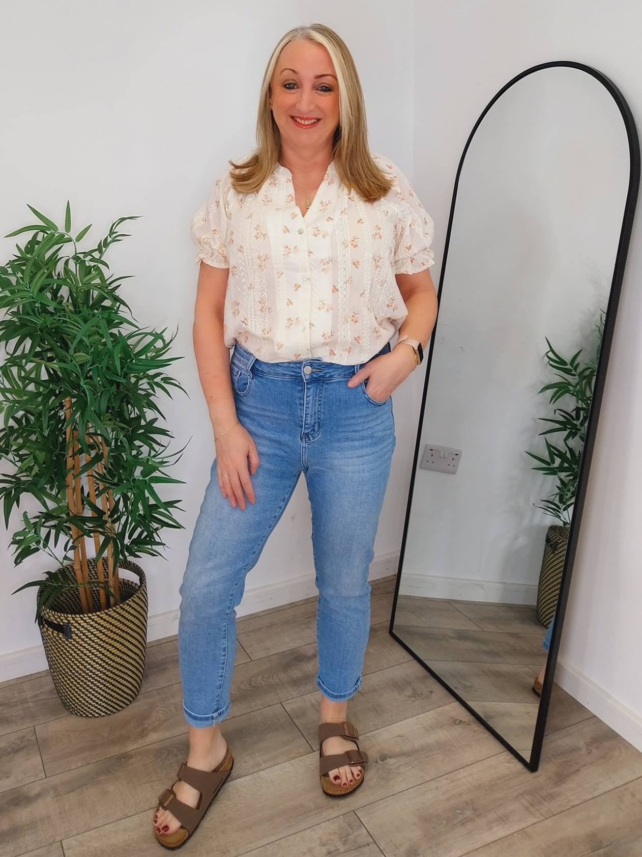 The Peach Blossom Blouse