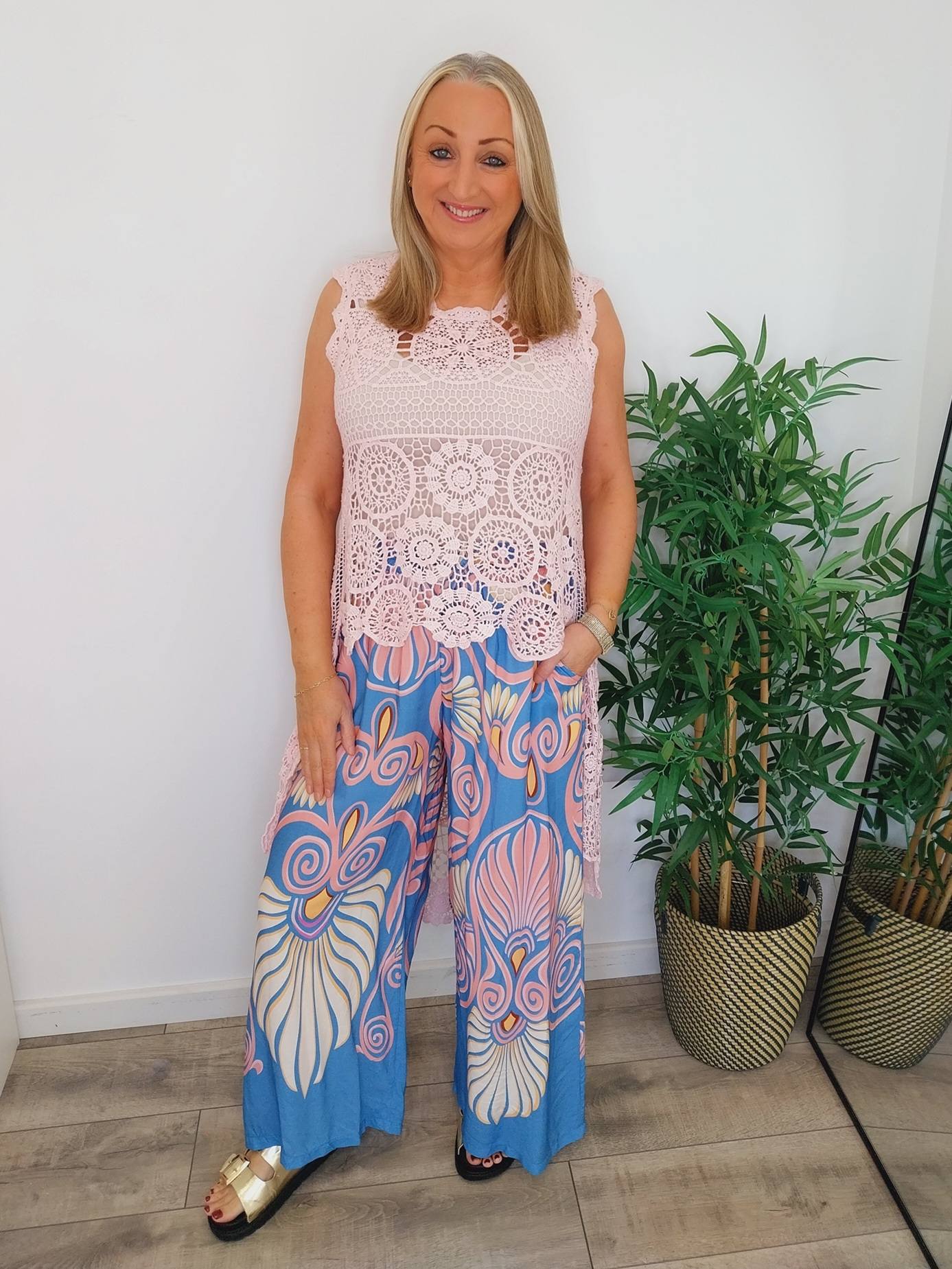 The Oceana Swirl Trouser